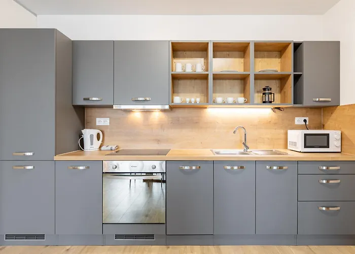 Sunny Haven: Modern 2br,garage, Wifi,stream * 布拉迪斯拉发