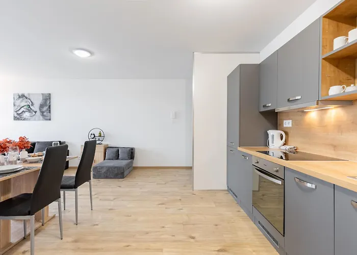 Sunny Haven: Modern 2br,garage, Wifi,stream 布拉迪斯拉发