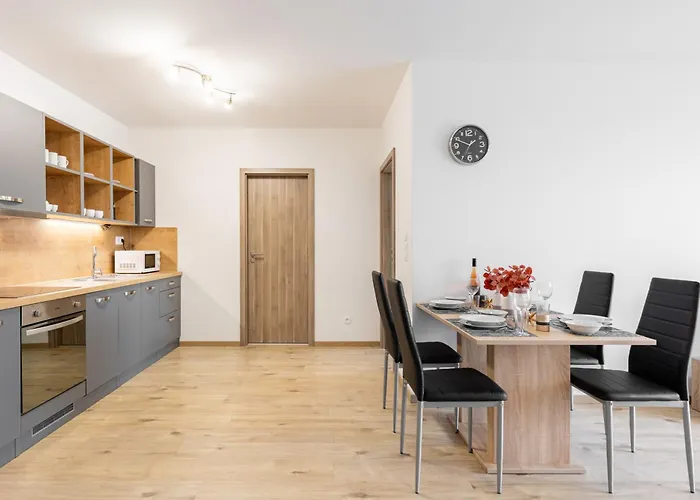 招待所 Sunny Haven: Modern 2br,garage, Wifi,stream 布拉迪斯拉发